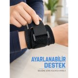 TeknoKapsül Bilek Destekliği Ayarlanabilir Çift Bantlı Cırtlı Sporcu Bilekliği LS-PRTBLEKBANDAJ-3-3434