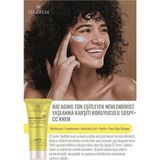 TeknoKapsül Bio Aging Ton Eşitleyen Nemlendiricili Yaşlanma Karşıtı Yüksek Koruyuculu 50+ Spf cc Krem 50 ml - Option-1