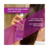 TeknoKapsül Bioblas Kolajen & Keratin Sıvı Saç Kremi – Durulanmayan, Onarıcı & Dolgunlaştırıcı Etki, Bitkisel K