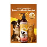 TeknoKapsül Biofeline Fish Oil 3 6 Içerikli Balık Yağı Köpekler Için Tüy Genel