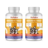 TeknoKapsül Biofeline Immune C Tablet Köpekler Için Sistemi Desteği 75 Tablet (2 Paket