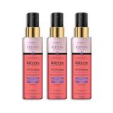 TeknoKapsül Biotin & Collagen Sıvı Saç Kremi 3'lü Set – Dökülme Karşıtı, Durulanmayan Sprey, Hızlı Uzatma Etkil