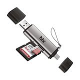 TeknoKapsül Bix Adp-11 Mikro Sd Kart Okuyucu Type-C & USB 3.2 Gen1, Hafıza Kartı Okuyucu Micro Sd Için Otg, Sdhc, Sdxc, Mmc Kart Adaptörü, Ipad, , Bilgisayar, Telefon ve Tablet ile Uyumlu - Option-1