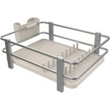 TeknoKapsül Blanca Bulaşıklık-Bej - Kestane Akaju - Option-1