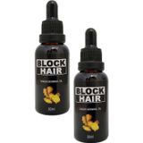 TeknoKapsül Block Hair Dolgun ve Canlı Görünüm Için Saç Serumu 30 ml x 2 Adet Yüz Masaj Aleti BZ-GU-EYF-21627