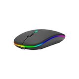 TeknoKapsül Blueforce 2, 4ghz Bluetooth Kablosuz Sessiz Mouse Siyah Işıklı