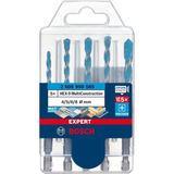 TeknoKapsül Bosch Professional Accessories 5x Expert Hex-9 Multiconstruction Delme Ucu Setleri (Beton, Yumuşak Döşemeler, Çelik, Yumuşak Ahşap, Plastik, 4-8 Mm, Aksesuar Döner Matkap/vidalamalar)