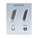 TeknoKapsül Bpb1 M-Safe Uyumlu 5000MAH Powerbank Ultra Slim - Beyaz