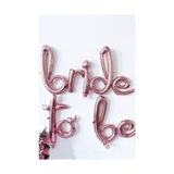 TeknoKapsül Bride To Be El Yazısı Folyo Balon 104X43CM 3 Parça