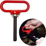 TeknoKapsül Brinly MHPK-12BH Ekstra Güçlü Hızlı Bağlantı Manyetik Bağlantı Pimi Çekme Arkası Traktör ve Binicilik Çim Biçme Makinesi Ataşmanları ve Çim Römorkları Için 1/2 Inç Çaplı - Ömür Boyu Sınırlı Garanti