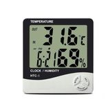 TeknoKapsül BUFFER® Bebek Odası Masaüstü Dijital Termometre Nem Ölçer Higrometre Saat YTJ52YT1927