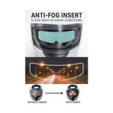 TeknoKapsül Buğu Önleyici Motosiklet Kaskı Vizörü – Su Geçirmez Anti-Fog Lens Filmi, Çizilmeye Dayanıklı Koruyu
