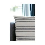 TeknoKapsül Buldan Dokuma TASARIM%100 Pamuklu 45X45CM Kırlent Kılıfı Krem Bej-Siyah - 001-Renkli
