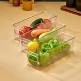TeknoKapsül buzdolabi dolap ici duzenleyici seffaf kirilmaz organizer 3 adet AMZ-B075H4SBP3