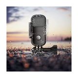TeknoKapsül C100+ 4K UHD Mini Aksiyon Kamerası 4K 30FPS 15MP Küçük Taşınabilir 115 º Görüş Açısı Koruyucu Ka