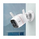 TeknoKapsül C310, 2k 3mp Dış Mekan Wi-Fi/ethernet Güvenlik Kamerası, Hareket Algılama, IP66 Su Geçirmez, 30M Gece Görüşü, Çift Yönlü Ses, Bulut/yerel Depolama, Sesli ve Işıklı Alarm - Option-1