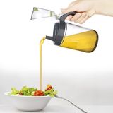 TeknoKapsül Cam Yağdanlık - Kulplu Sirkelik Sosluk 660ML