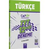 TeknoKapsül Çap Yayınları Tyt Türkçe 12 x 40 Up Deneme