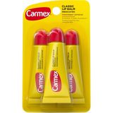 TeknoKapsül Carmex Orijinal Lezzet Nemlendirici Dudak Balsamı Tüp Değer Paketi, 0,35 Ounce (3 Sayı) - Option-1
