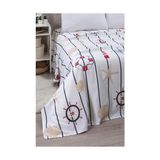 TeknoKapsül Çarşafı Lastikli Tek Kişilik Pike Yatak Örtüsü 170 x 230 Kırmızı