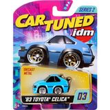 TeknoKapsül Cartuned Jdm Seri 2 1983 Celica Supra, Mavi, Metal Gövde, Diecast Arabası