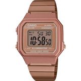 TeknoKapsül Casio B650WC-5ADF Retro Rose Gold Dijital Kol Saati - Gri