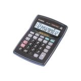 TeknoKapsül Casio WM-220MS-BU 12 Hane Mavi Suya-Toza Dayanıklı Masa Üstü Hesap Makinesi - 0- Koyu Mavi
