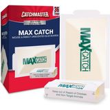 TeknoKapsül Catchmaster Max-Catch Fare ve Böcek Tutkal Tuzağı 36 Paket, Ev Için Fare Kapanı Iç Mekan, Böcekleri, Sıçanları ve Kemirgenleri Yakalamak Için Yapışkan Tepsi, Toksik Olmayan Dökme Kokusuz Tutkal