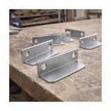 TeknoKapsül Çekmece Kilidi Karşılılığı, Sac, 25X10X7 Mm, Metal Gövde, Dayanıklı, Montaj Uyumlu, Mobilya, Dolap, Kapak, Kilit, Sabitleme Parçası, Çinko Alaşımlı, Sabitleme Uygunluğu Yüksek (25 Adet) - Option-1