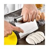 TeknoKapsül Çelik Hamur Kesici,metal Hamur Sıyrıcı,pasta Sıyırma Aparatı,hamur Dilimleyici,pasta ve Pastacılık Için Çelik Şekillendirici ve Hamur Porsiyonlayıcı