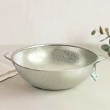 TeknoKapsül Çelik Süzgeç 31 cm Metal Kulplu İnce Tel Ayaklı BZ-200700035100
