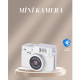 TeknoKapsül Cep Boy Vintage Dijital Kamera LED Destekli Full HD Video TD-UCZZZLK027KAMERABEYAZ-3