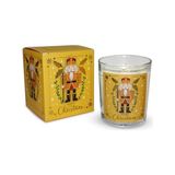 TeknoKapsül Charm Lab Candle – Kurşun Asker (Nutcracker) Tasarımlı Mum, Sarı Renk Temalı, 135 G Doğal Bio Balmumu, 40 Saat Yanma Süresi, Cam Kavanoz, Şık Bristol Kutulu, Yılbaşı Koleksiyonu Hazır Hediye
