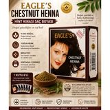 TeknoKapsül Chestnut Henna Hint Kınası Saç Boyası Kestane Renk 6’lı Kutu Doğal Görünümlü Saç Boyası