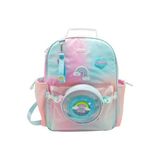 TeknoKapsül Chımola Rainbow Ayıcık Mavi-Pembe 17 Sırt Çantası B25B6262