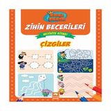 TeknoKapsül Çizgiler - Kral Şakir Zihin Becerileri Aktivite Kitabı
