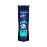TeknoKapsül Clear Men 3 In 1 Şampuan & Duş Jeli Ferahlatıcı Mentol Etkisi Saç Yüz Vücut Için 350 ml - Option-1