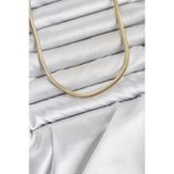 TeknoKapsül CM Yassı Yılan Zincir Model 60 cm Kadın Kolye YTMEYEB6A32BD917B6C7550A30D25C4