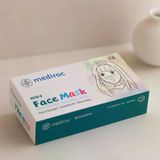 TeknoKapsül Çocuk Cerrahi Yüz Maskesi 10'lu Beyaz - Lastikli BZ-05DE1B1F2F074EC426