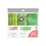TeknoKapsül Çok Amaçlı Mikrofiber Mutfak Bezi 3'lü Ekonomik Iz Bırakmaz, Ekstra Emici, Hızlı Kuruyan Mikrofiber Temizlik Bezi, Mutfak, Ofis, Kafe, Otel - Abanoz - Option-1