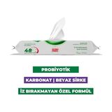 TeknoKapsül Çok Amaçlı Mop Uyumlu Yer Temizlik Havlusu 50 Yaprak | Lavanta Yağlı | Beyaz Sirke & Karbonat | 48