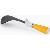 TeknoKapsül Çorba Kepçesi Servis Takımı Kepçesi Plastik Kepçe 32 cm Tencere Tutmalı Kepçe Sarı