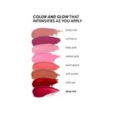 TeknoKapsül Cream Co. Allık Ruj Göz Farı Glow Tint Deep Red, Nemlendirici Makyaj, 501 Kırmızı, Hyaluronik Asit Peptit - Option-1