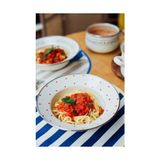 TeknoKapsül Cupid Çukur Makarna Salata Tabağı - Option-1 - 51R-Turuncu