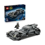 TeknoKapsül Dc Superman Batmobile 76331-9 Yaş Üzeri Erkek Kız Çocuklar Için Kumaş Pelerinli, Zırhlı Ha