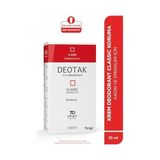 TeknoKapsül Deotak Classic Koruma 7 Güne Kadar Etkili Hassas Ciltler Için Kadın - Erkek Kullanım Krem Deodorant 35 ml - Option-1
