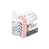 TeknoKapsül Diapers Dişi Köpekler Için Külot Bez Xsmall 10 Lu 26X34 cm