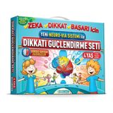 TeknoKapsül Dikkati Güçlendirme Seti - Anasınıfı – 4 Yaş Neuro-Via
