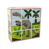 TeknoKapsül Dinozorlar 3D Manyetik Puzzle Seri 2 - (9 Mıknatıslı Küp 6 Dinazor Yapboz)