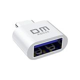 TeknoKapsül Dm AD020 Type-C To USB 2.0 Mini Otg Çevirici Dönüştürücü Adaptör - 0 - Siyah